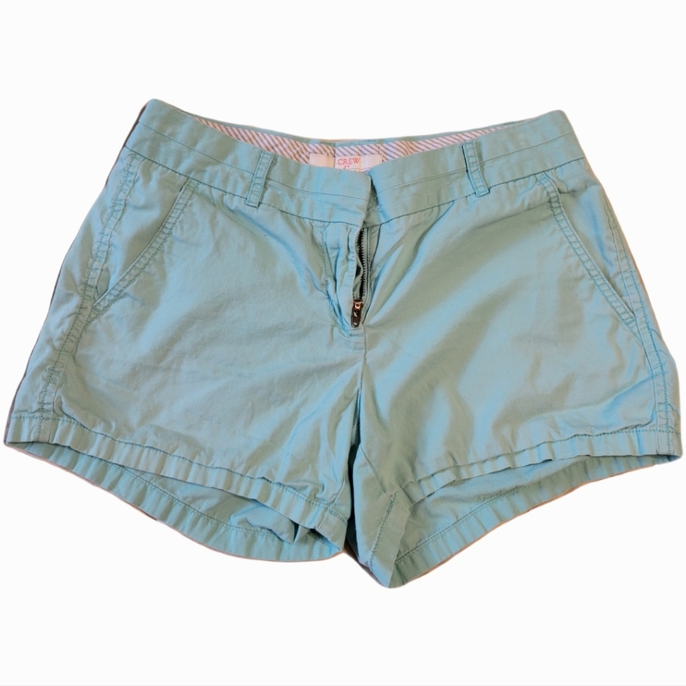 J. Crew Chino mint green dress shorts
